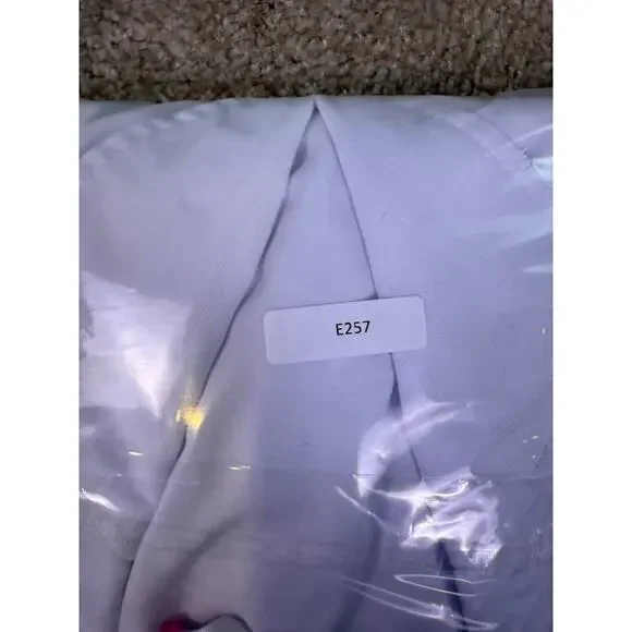 Betsey Johnson Women's Juniper White 2 Pocket Button Front Lab Coat XL E257 - Picture 11 of 11